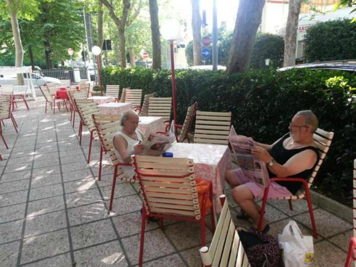 Hotel Irene Риччоне Экстерьер фото
